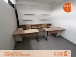 ESCRITORIOS EN L MADECOR